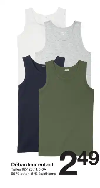 Zeeman Débardeur enfant offre