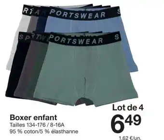 Zeeman Boxer enfant offre