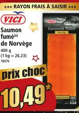 Norma VICI Saumon fumé de Norvège offre