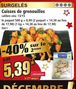 Norma Cuisses de grenouilles offre