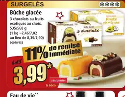 Norma Bûche glacée offre