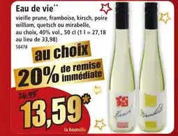 Norma Eau de vie offre