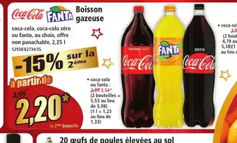 Norma COCA-COLA, FANTA Boisson gazeuse offre