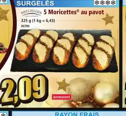 Norma POULAILLON 5 Moricettes au pavot offre