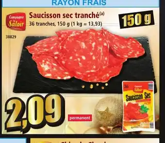 Norma Saucisson sec tranché offre