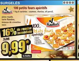 Norma KAUFFER'S 100 petits fours apéritifs offre