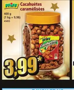 Norma PFIFF Cacahuètes caramélisées offre