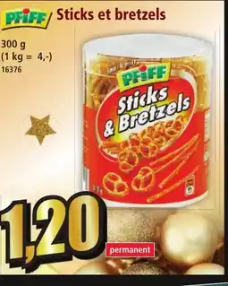 Norma PFIFF/ Sticks et bretzels offre