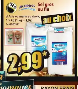 Norma MEANDROS Sel gros ou fin offre