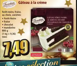 Norma FÜRSTENKLASSE Gâteau à la crème offre