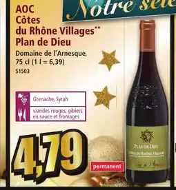 Norma AOC Côtes du Rhône Villages Plan de Dieu offre