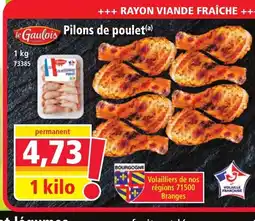 Norma LE GAULOIS Pilons de poulet offre