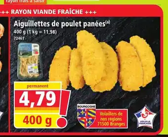 Norma Aiguillettes de poulet panées offre