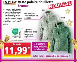 Norma TOPTEX Veste polaire douillette offre