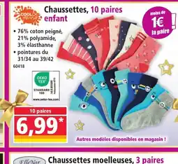 Norma Chaussettes, 10 paires enfant offre