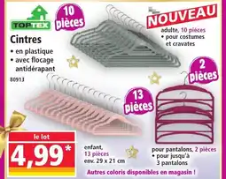 Norma TOPTEX Cintres offre