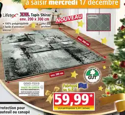 Norma LIFETEX XXL Tapis Shiraz offre