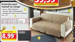 Norma Protection pour fauteuil ou canapé offre