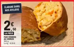 E.Leclerc PAIN VIENNOIS AU CHORIZO offre