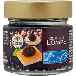 Carrefour Carrefour extra œufs de lompe msc offre