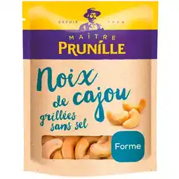 Carrefour Maitre prunille noix de cajou grillées sans sel maitre prunille offre