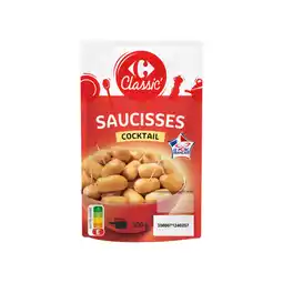 Carrefour Carrefour classic' saucisses cocktail offre