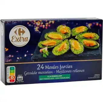 Carrefour Carrefour extra moules farcies surgelées offre