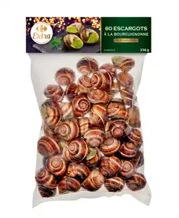 Carrefour Carrefour extra festif escargots surgelés offre