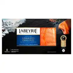 Carrefour Labeyrie saumon fumé grandes origines offre