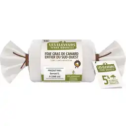 Carrefour Les eleveurs terre nouvelle foie gras de canard entier i.g.p. du sud ouest offre