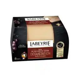 Carrefour Labeyrie bloc de foie gras de canard i.g.p. du sud ouest offre