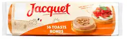 Carrefour Jacquet toasts ronds offre