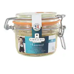 Carrefour Jean larnaudie foie gras de canard offre