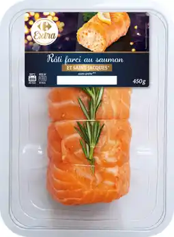 Carrefour Carrefour extra rôti farci au saumon et saint-jacques* carrefour extra offre