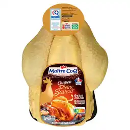 Carrefour Maître coq chapon certifié pleine saveur offre