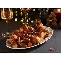 Carrefour Artculine cailles farcies farce aux raisins et cognac offre