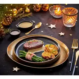 Carrefour Saveurs forestieres 2 pavés d'aurtuche sauce fois gras saveur forestiere offre