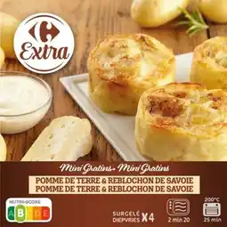 Carrefour Carrefour extra mini gratins surgelés offre