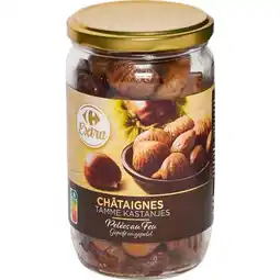 Carrefour Carrefour extra châtaignes pelées au feu offre