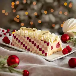 Carrefour Bûche framboisier 6 parts offre