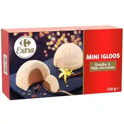 Carrefour Carrefour extra mini igloos glacés offre