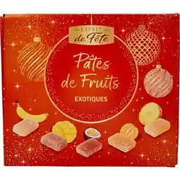 Carrefour Esprit de fête pâtes de fruits offre