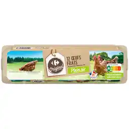 Carrefour Carrefour original œufs de poules offre