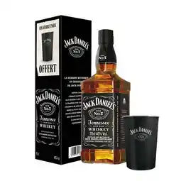 Carrefour Jack daniel's coffret whiskey old n°7 offre