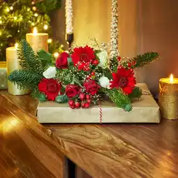 Carrefour Carrefour bouquet de roses et gypsophiles offre