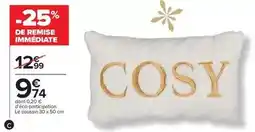 Carrefour Cosy - coussin offre
