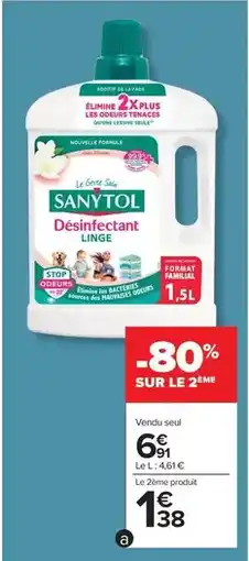 Carrefour Sanytol - désinfectant offre