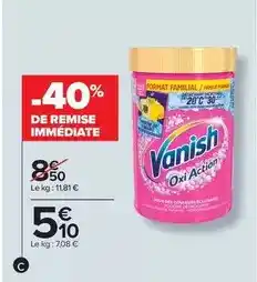Carrefour Vanish - qui action offre