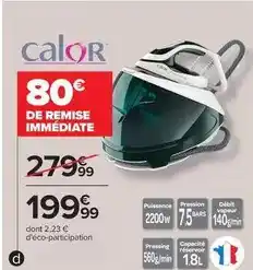 Carrefour Calor - cuisine offre