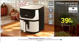 Carrefour Friteuse sans huile air fryer xl offre